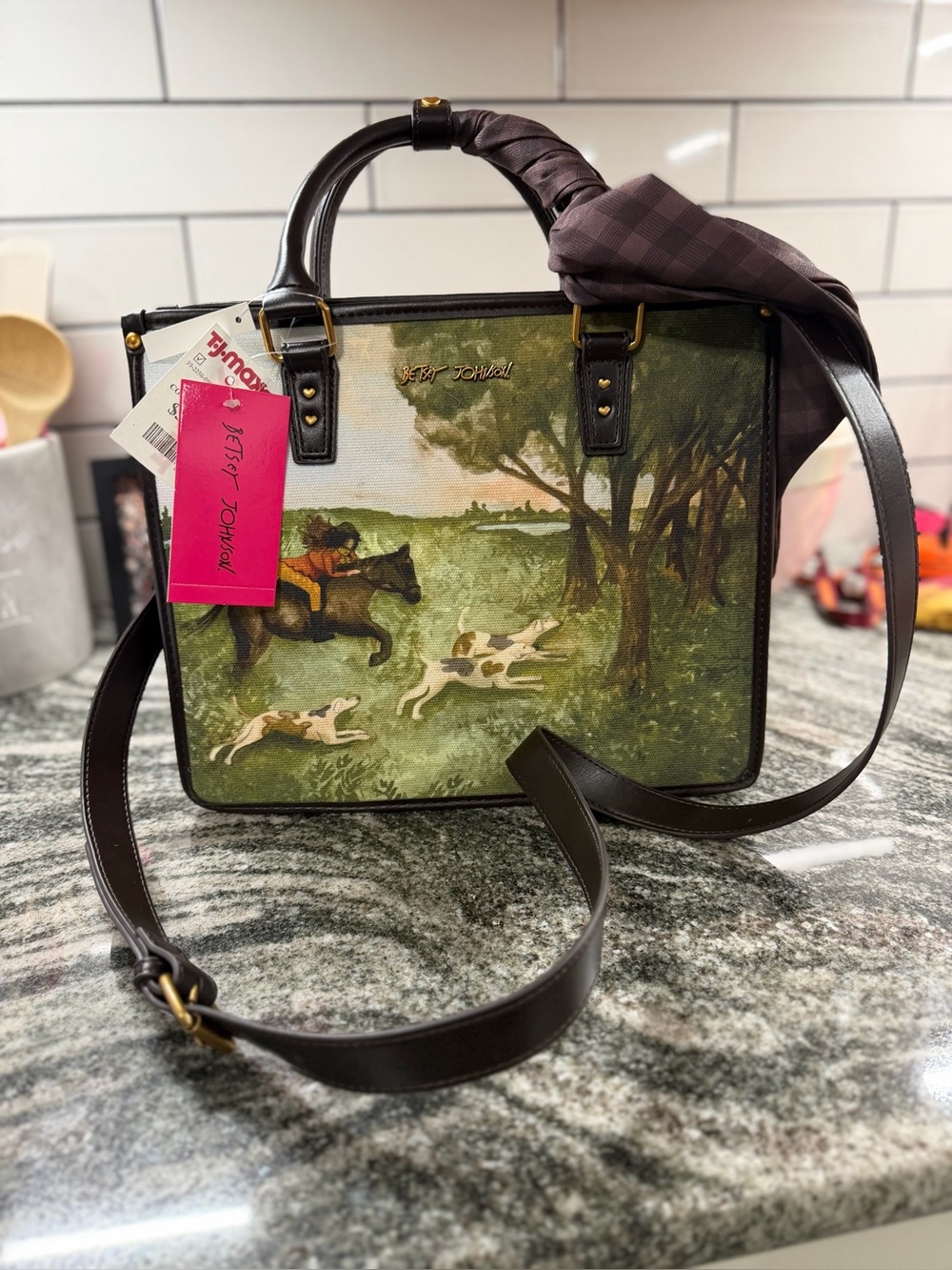 Betsey Johnson Equestrian Bag